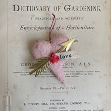 Load image into Gallery viewer, Handmade Spun Cotton Heart Ornaments