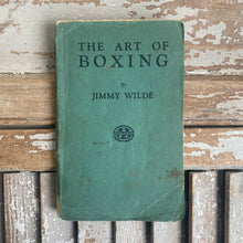 Load image into Gallery viewer, The Art of Boxing Book c1923