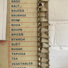 Load image into Gallery viewer, Original Antique Memory Tickler of Household Requirements Tin Sign
