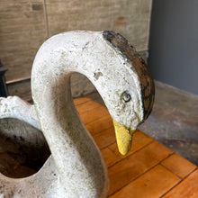 Load image into Gallery viewer, Pair of Vintage Concrete Swan Planters
