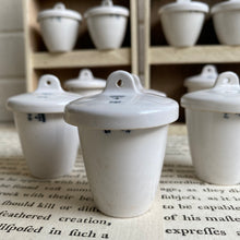 Load image into Gallery viewer, Vintage Porcelain Crucibles with Lids