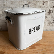 Load image into Gallery viewer, Vintage Enamel Bread Box c1950s