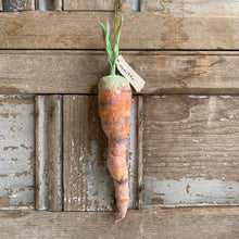 Load image into Gallery viewer, Handmade Spun Cotton Carrot Ornament by Karat and Clover in Toronto