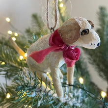 Load image into Gallery viewer, Handmade Spun Cotton Animal Ornaments