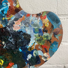 Load image into Gallery viewer, Vintage French Painter's Palette c1940 - Palette 2