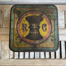Load image into Gallery viewer, Antique Gibson’s Lozenge Tin