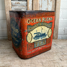 Load image into Gallery viewer, Antique Ocean Blend Tea Tin — Toronto