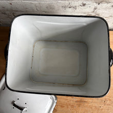 Load image into Gallery viewer, Vintage Enamel Bread Box c1950s