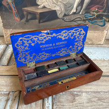 Load image into Gallery viewer, Victorian Winsor & Newton Watercolour Box, c.1880