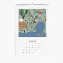 Load image into Gallery viewer, 2027 Travel Sketches Wall Calendar - PreOrder!