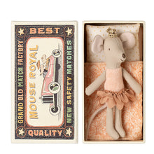 Load image into Gallery viewer, Maileg - Princess Mouse Little Sister in Matchbox