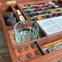 Load image into Gallery viewer, Antique English Reeves & Sons Mahogany Watercolour Paint Box, c.1890–1910