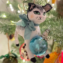 Load image into Gallery viewer, Handmade Spun Cotton Animal Ornaments