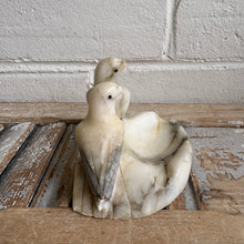 Load image into Gallery viewer, Vintage Italian Alabaster Lovebirds Ashtray