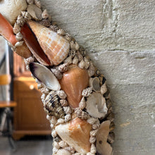 Load image into Gallery viewer, Handmade Seashell Encrusted Mirror