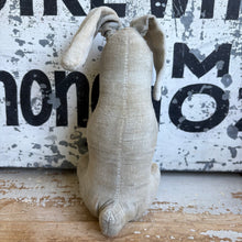 Load image into Gallery viewer, Antique Handmade Straw Stuffed Bunny