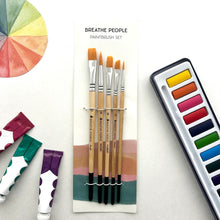 Load image into Gallery viewer, 5-Pc Paintbrush Set For Watercolour