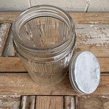 Load image into Gallery viewer, Vintage Hoosier Glass Tea Canister