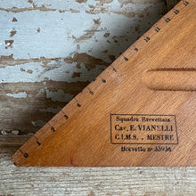Load image into Gallery viewer, Vintage Italian Wooden Dressmaker’s Drafting Tools