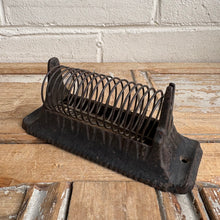 Load image into Gallery viewer, Antique Cast Iron Envelope/Letter Holder Wall Rack c. 1900