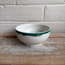 Load image into Gallery viewer, Vintage Green and White Restaurant-ware Dishes