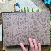 Load image into Gallery viewer, The Grimoire Lined Notebook by The Creeping Moon