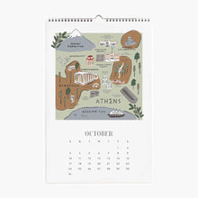 Load image into Gallery viewer, 2027 Travel Sketches Wall Calendar - PreOrder!