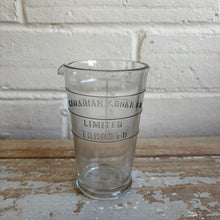 Load image into Gallery viewer, Vintage Canadian Kodak Co. Darkroom Beaker 4oz