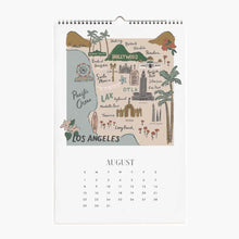 Load image into Gallery viewer, 2027 Travel Sketches Wall Calendar - PreOrder!