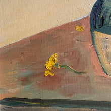 Load image into Gallery viewer, Vintage Tulip Still Life Oil Painting - Original Floral on Canvas Board
