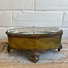 Load image into Gallery viewer, Antique French Ormolu Jewellery Box c.1880