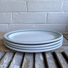 Load image into Gallery viewer, Vintage Duraline Grindley Oval Platter - Pale Blue Rim c1960s