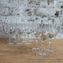 Load image into Gallery viewer, Vintage French Swirl Optic Cordial Glass - 5.5" Aperitif Stemware - Single