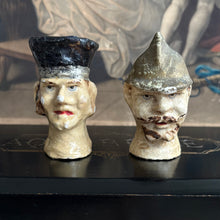 Load image into Gallery viewer, Antique Bisque Puppet Heads - c.1890–1910 (Found in Bruges)