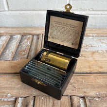 Load image into Gallery viewer, Antique German “Brillant” Pocket Microscope Set (c. 1900)