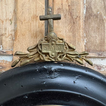 Load image into Gallery viewer, Antique French Station of the Cross Plaque — “Jésus Meurt Sur la Croix,” Signed A. Pilla, c. 1880