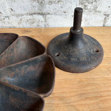 Load image into Gallery viewer, Antique Cast Iron Rotating Hardware/Parts Bin c1910