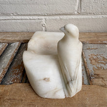 Load image into Gallery viewer, Vintage Italian Alabaster Bird Ashtray