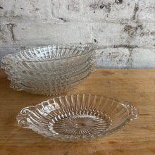 Load image into Gallery viewer, Vintage Pressed Glass Banana Split Dish