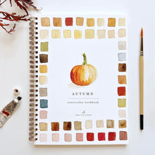 Load image into Gallery viewer, Autumn Watercolour Workbook by Emily Lex Studio