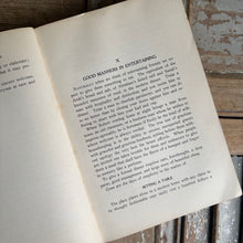 Load image into Gallery viewer, Antique 1904 Good Manners for All Occasions Book