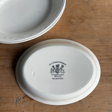 Load image into Gallery viewer, Vintage Wm Adams & Sons Micratex Ironstone Oval Bowl - Wheat Pattern