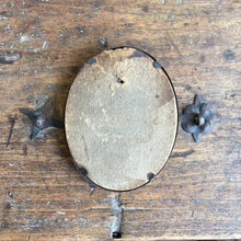 Load image into Gallery viewer, Rare 19th Century French Napoleon Bonaparte Oval Portrait in Original Tole Frame