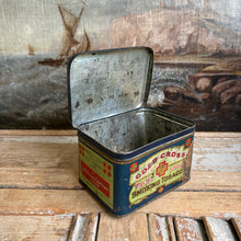 Load image into Gallery viewer, Antique Gold Cross Fine Cut Smoking Tobacco Tin c1930
