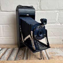 Load image into Gallery viewer, Vintage No. 1A Pocket Kodak Jr. Folding Camera — Blue