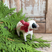 Load image into Gallery viewer, Handmade Spun Cotton Animal Ornaments