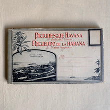 Load image into Gallery viewer, Antique 1920s Picturesque Havana / Recuerdo de la Habana Souvenir Postcard Folder - No. 1 - 21 Views