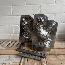 Load image into Gallery viewer, Antique Rooster with Hat Chocolate Mold