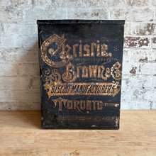 Load image into Gallery viewer, Antique 1890s Christie, Brown & Co. Large Store Biscuit Tin