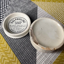 Load image into Gallery viewer, Antique Areca Nut Toothpaste Pot – John Pepper & Co., London late 1800s